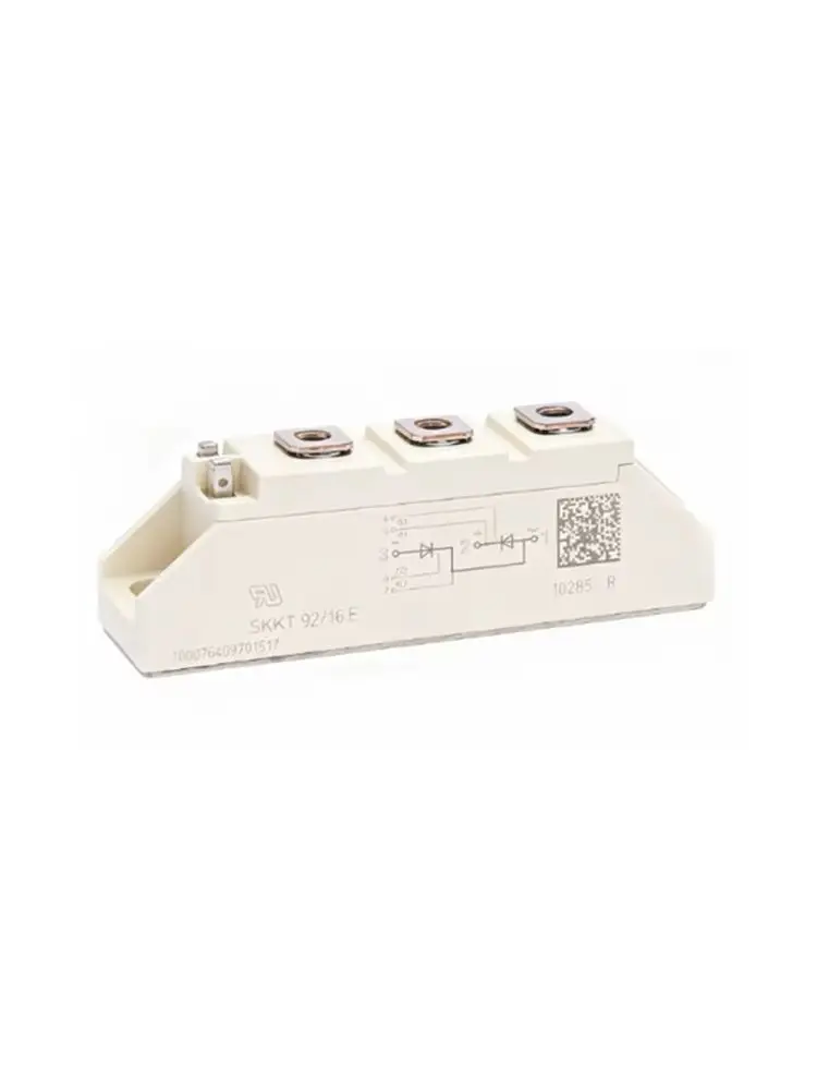 New SKKH92 SKKH92/06D SKKH92/08D SKKH92/08E SKKH92/12E SKKH92/14E SKKH92/16E SKKH92/18E 92A Single Phase Dual Thyristor Module