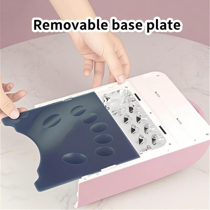 Lámpara de curado de uñas UV inalámbrica y recargable, 78W, con 4 pantallas LCD, temporizador, Sensor automático para todos los tamaños de manos y longitudes de las uñas