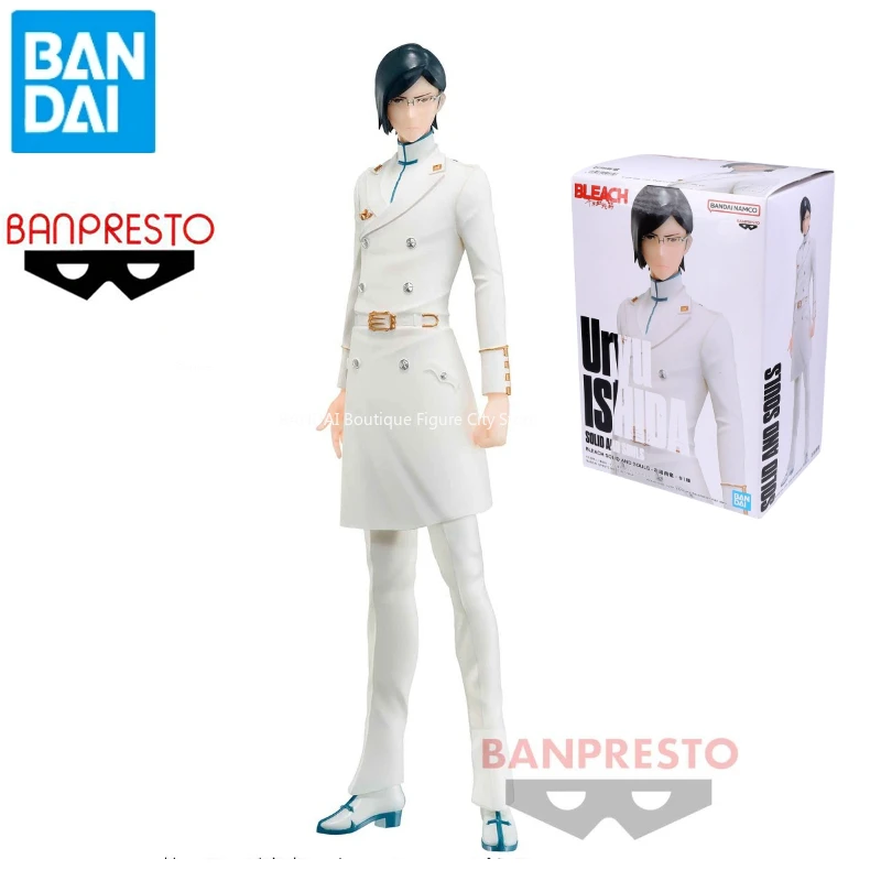 

Brand New Spot Genuine Bandai BANPRESTO BLEACH Ishida Uryu Action Anime Figure Model Gift Collection