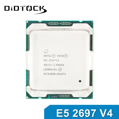 Processador Intel Xeon E5 2697 V4 2,3 GHz 18 núcleos LGA 2011-3 CPU 2697V4