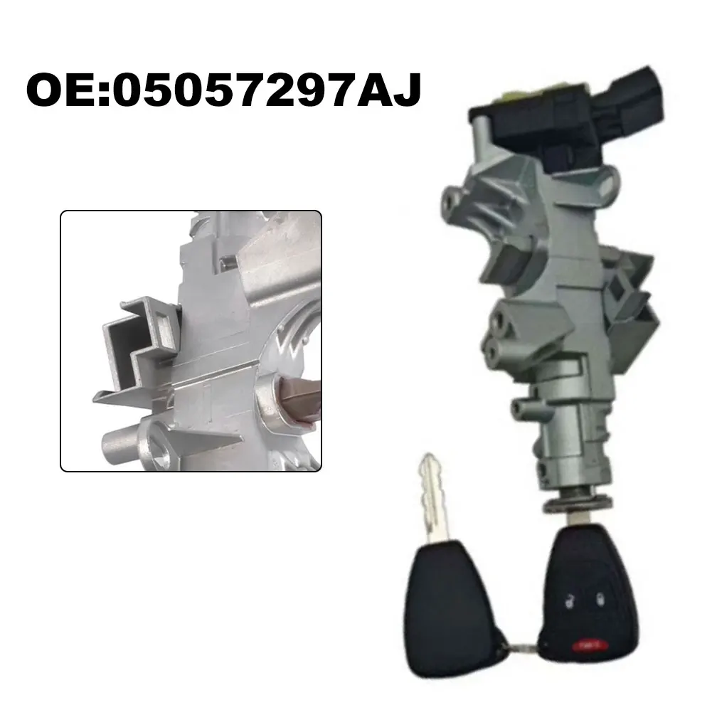 Steering Column Switch Housing With Key For Nitro 2007-2011 68054822AB Metal Plastic Car Accessories Tools Car Steering Column