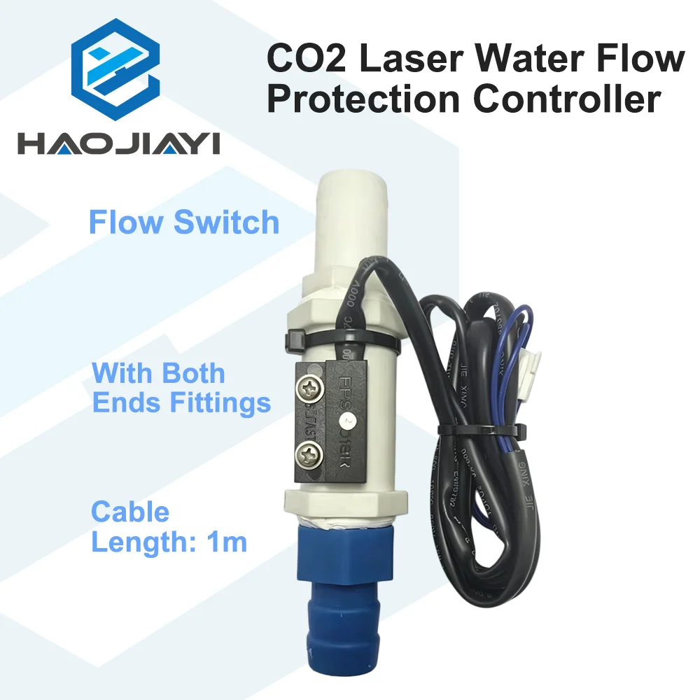CO2 Laser Water Flow Protection Controller Automatic Sensor Switch for Laser Engraving Cutting Machine