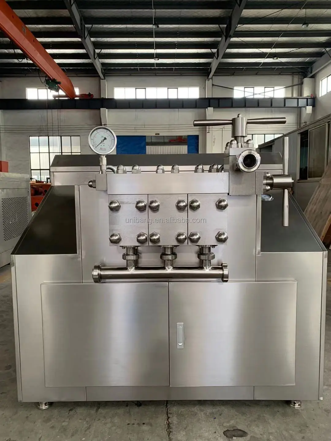 High-Efficiency 8000L Industrial Homogenizer Machine for Milk and Ice Cream Processing
