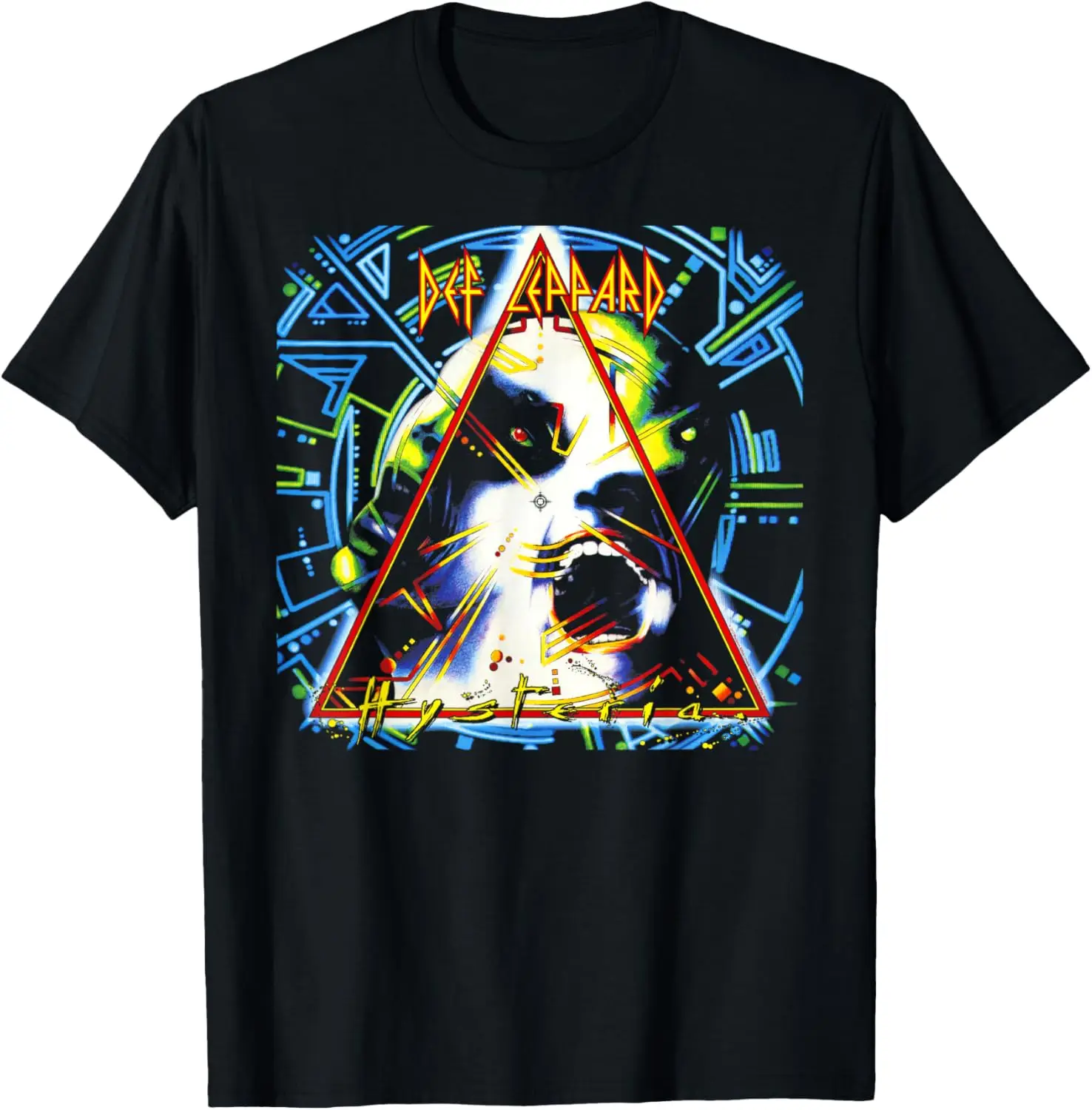 

- Hysteria T-Shirt 100% Cotton Trendy Y2K Short-Sleeve Tee – Soft, Quick-Drying, & Moisture-Wicking; Ideal Sports Casual Wear;