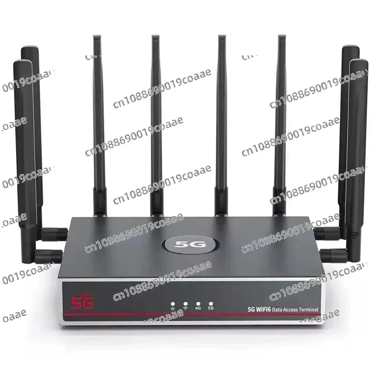 MT7986 AX6000 Mesh WIFI 6 Dual Band 2.5G Port Cooling Fan Dual Sim Card Slot SDX75 5g Sim Modem Router