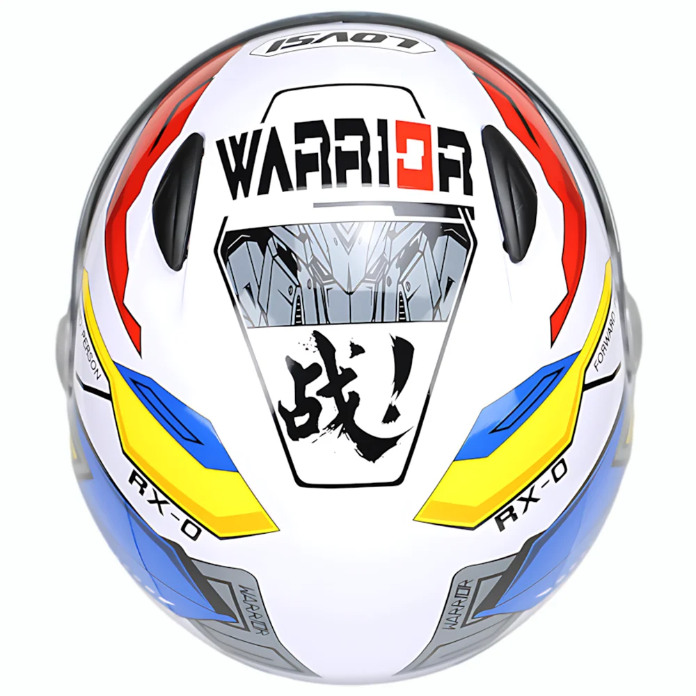 ユニセックスフルフェイスオートバイヘルメット衝突防止安全装置 - Motorcycle Gear Up のレビューと価格