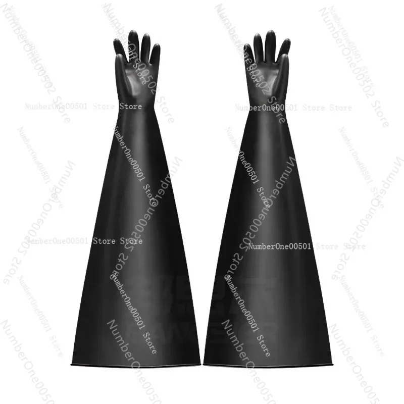 Replacement for 8B1532A Glove Box Gloves Resistant Rubber Gloves