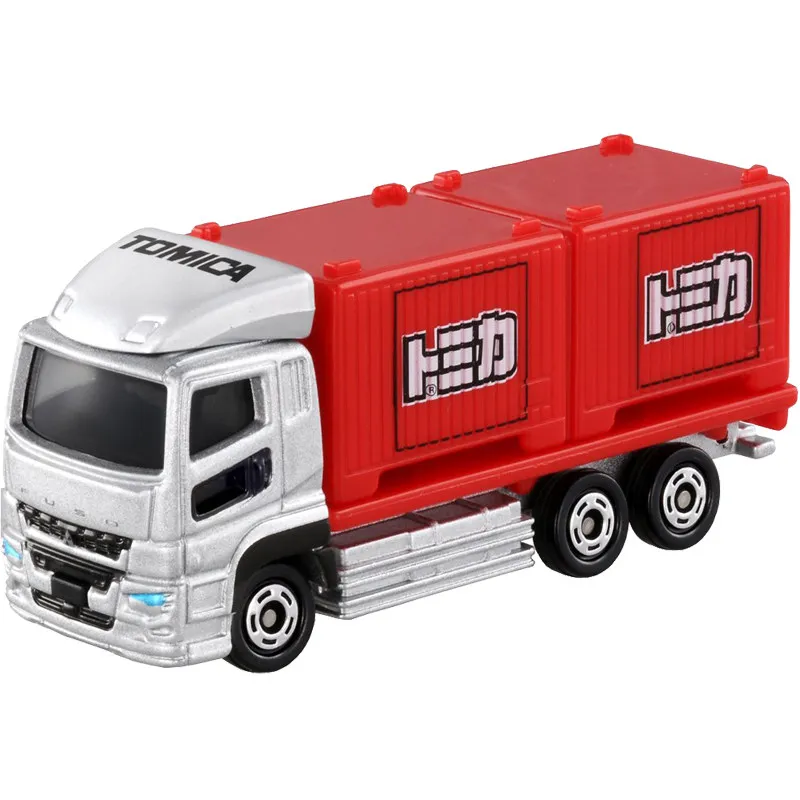 

Original TAKARA TOMY Tomica No.85 Mitsubishi Fuso Super Great Truck 1/ Diecast Alloy Model with Openable Doors Removable Conta
