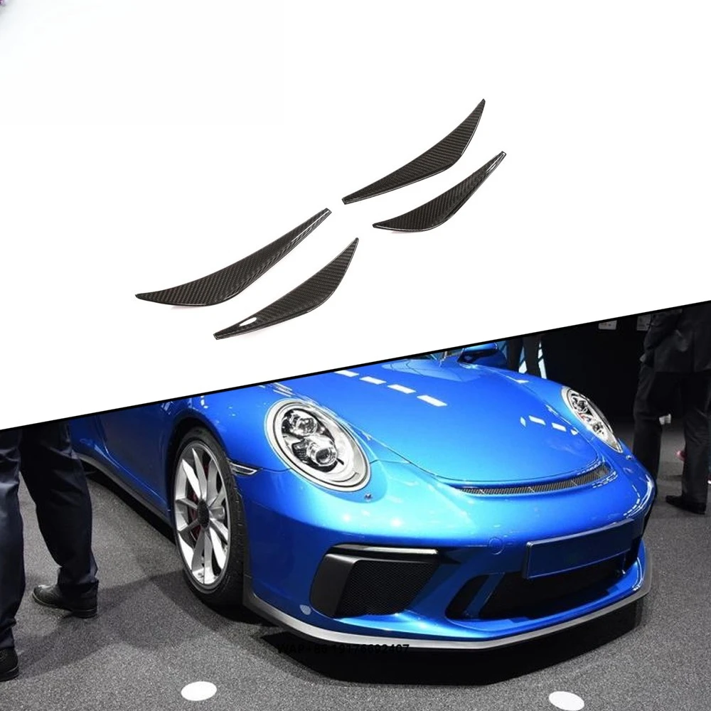 

Carbon Fiber Front Bumper Canards forPorsche 911 991 GT3 RS 2-Door 2017-2018