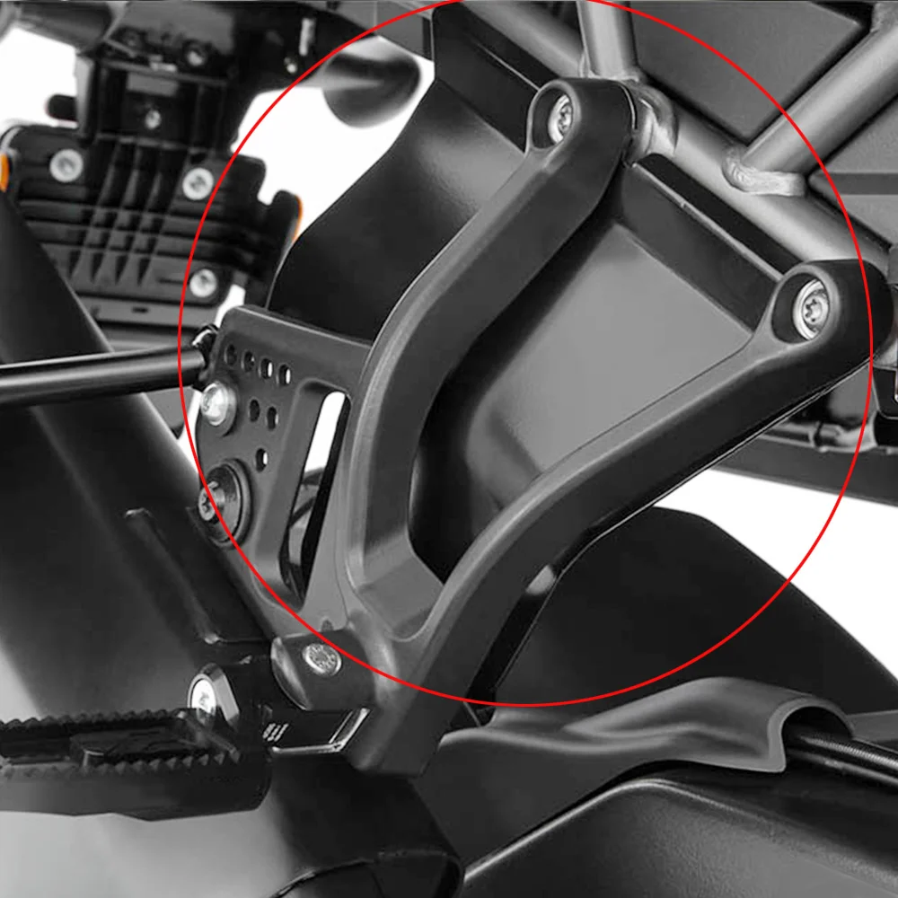 

Motorcycle Accessory Rear Passenger Splash Guard For Pan America 1250 Special 2021 - 2025 Foot Side Stand Fender Cover Mudguard