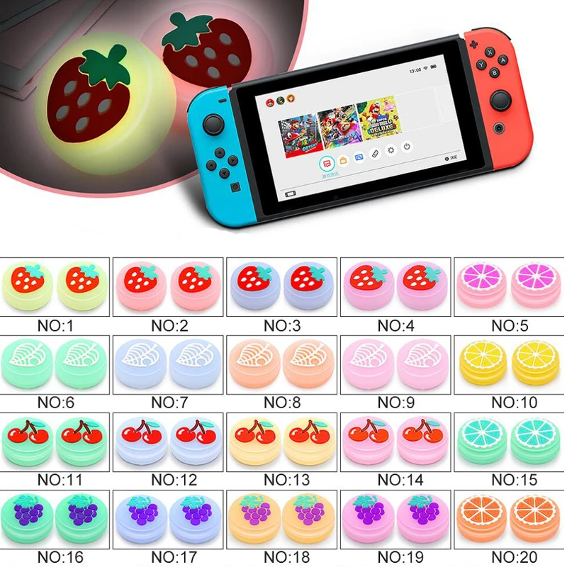 Светящийся чехол для джойстика NS Lite Joy-Con, чехол для джойстика Nintendo Joycon