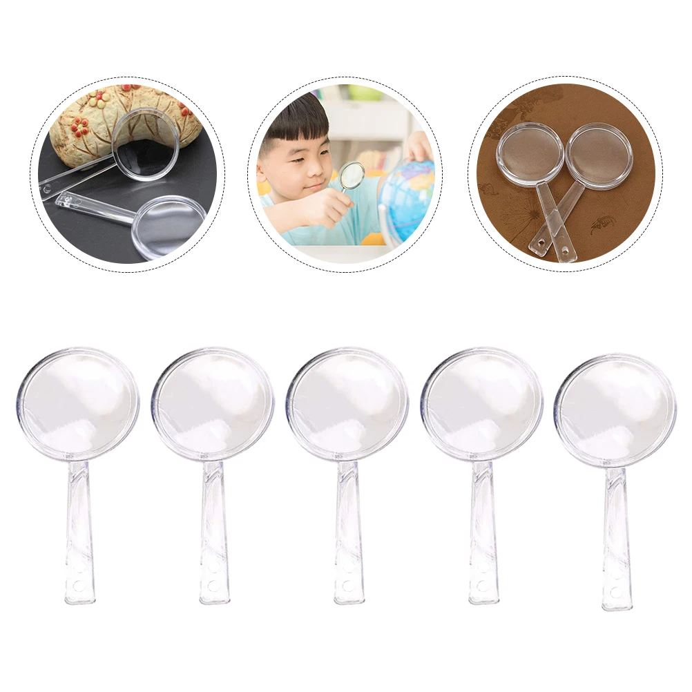 

Portable Mini held Lightweight Kids Educational Toy Creative Teaching Aid Practical Mini Magnifier Use