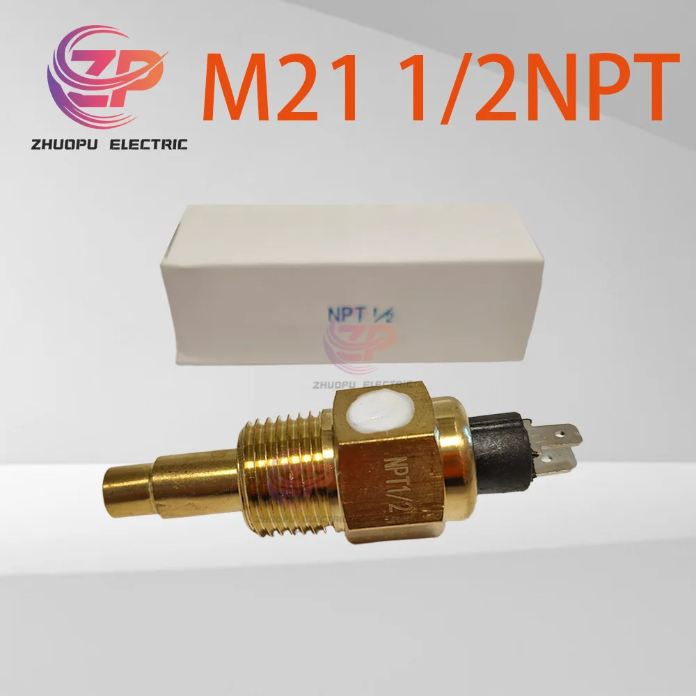 

High quality 21mm 120°C Water Temp Sensor M21 for Generator Set Spares