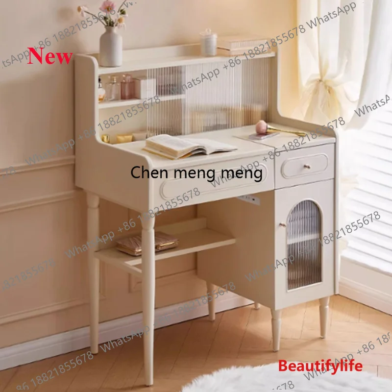 

Белый туалетный столик для спальни, зеркальные ящики, шкаф для хранения, туалетный столик для гостиной, современная женская модная мебель Penteadeira