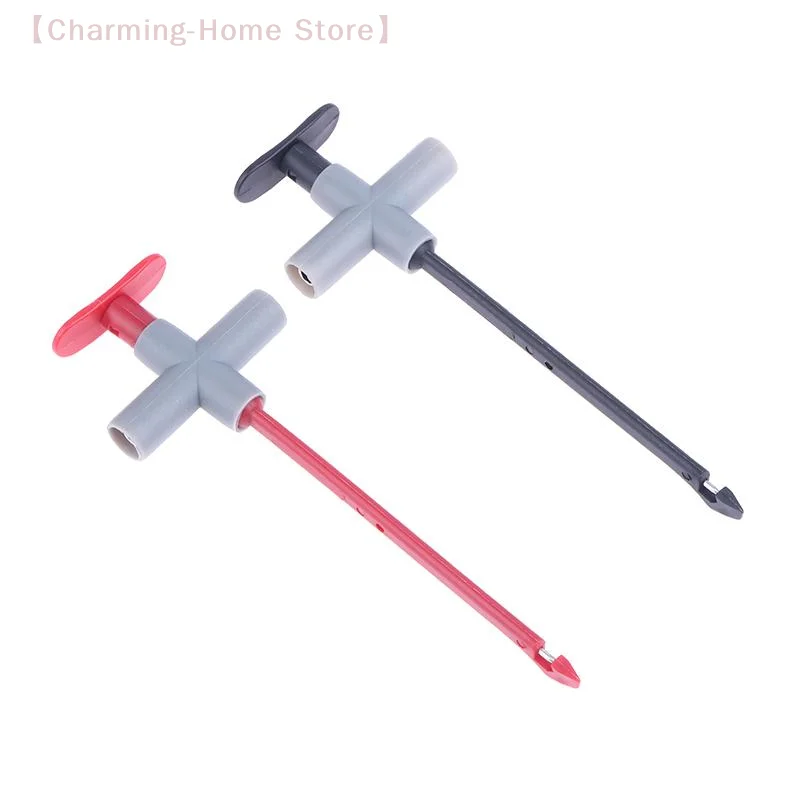 

【M】2 шт./компл. P5010 мультиметр тестовый зажим автомобильный тестовый инструмент изолированный тестовый крючок зажим прокол зонд для инструментов для ремонта автомобилей