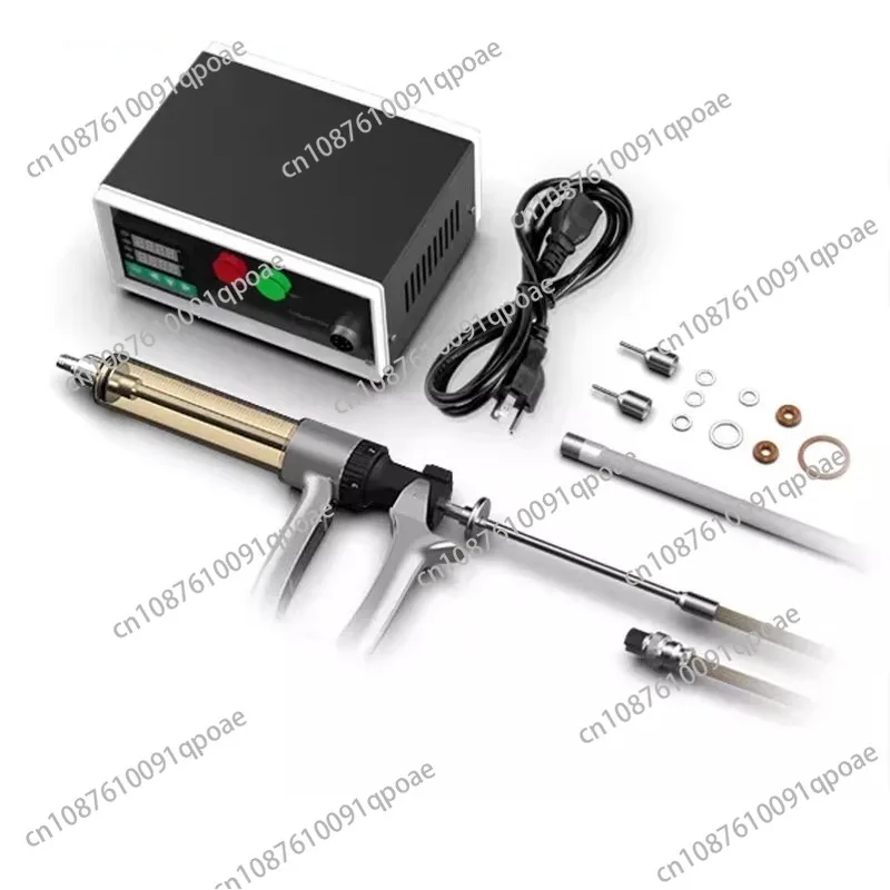 Semi-Automatic Adjustable Constant Temperature Heating Oil Injection Gun Handheld Cbd Atomization Oil Injection Machine