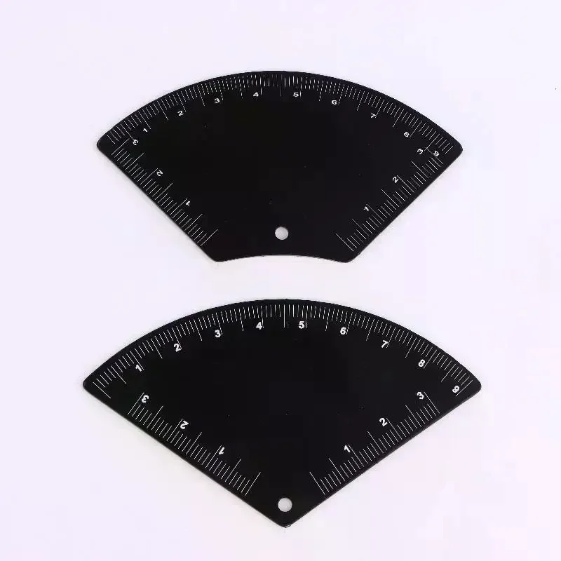 رسم سريع تصميم الحاجب حاكم Microblading أداة رسم الخرائط تشكيل تجميل دائم رسم دليل حاكم لوازم الوشم إعادة الاستخدام #6