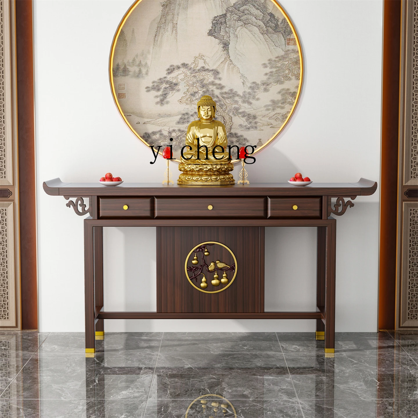 

Стол для предложения FY, буддийская платформа, стол для благовоний в стиле Шента, стол для данина, вход