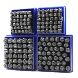 36pcs Professional Stamping Tool Set - Carbon Steel Number & Letter Punches for Faux Leather, Metal, Wood & Crafts