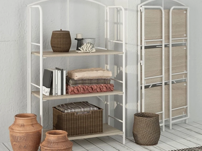 Foldable shelf Shelf Household floor storage rack Multifunctional storage rack
