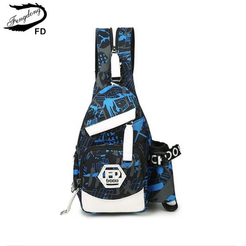 

men small sport backpack mini bags for boys water bagpack multifunctional travel boy chest bag rucksack