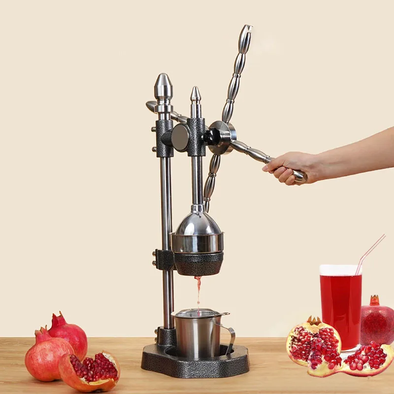 

New Pomegranate Juicer Manual Professional Citrus Juicer Orange Lemon Lime Juice Cold Press Pomegranate Juice Extractor