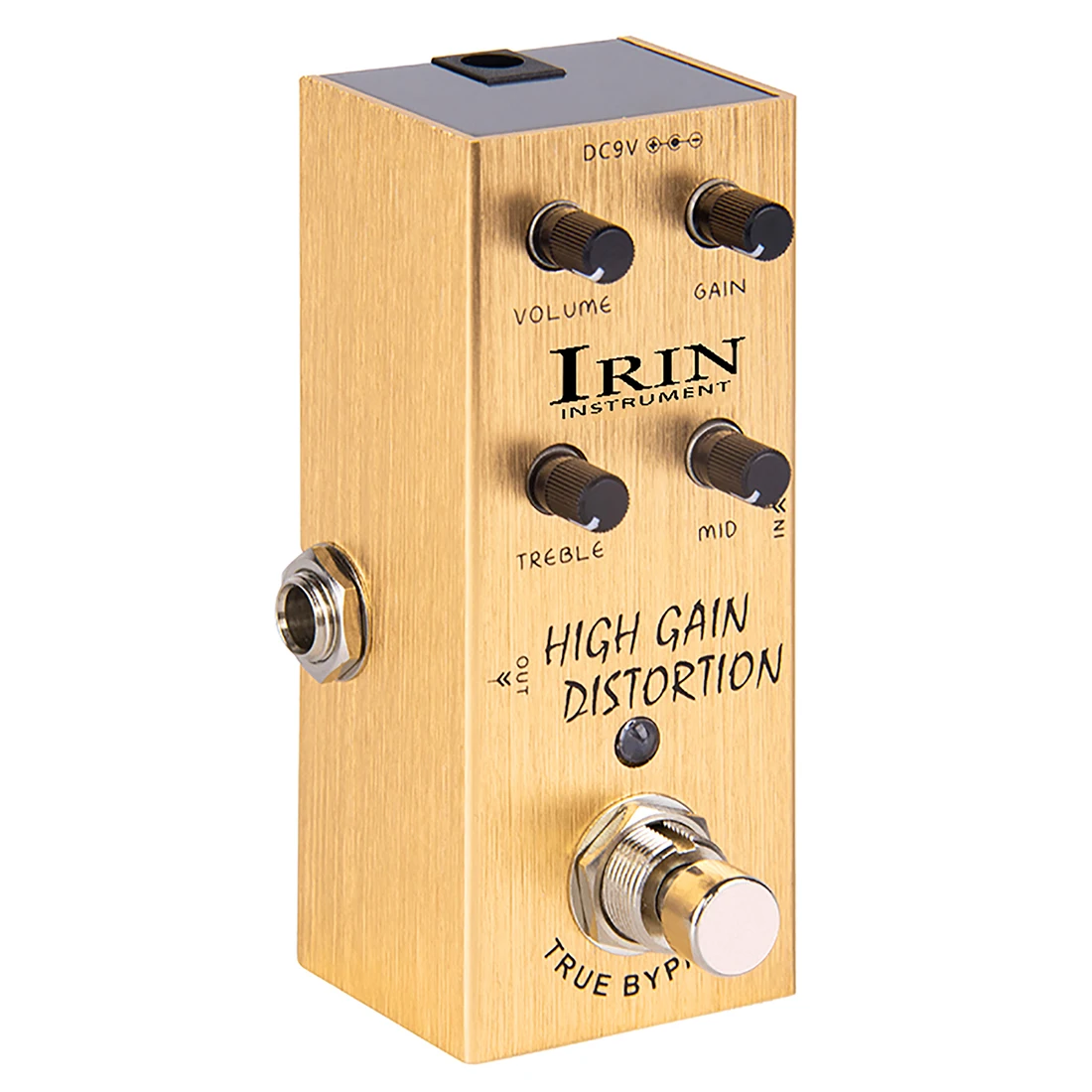 

IRIN AN-14 High Gain Distortion Pedal Guitar Effect from AC/DC Crunch to Heavy Metal with Full Range EQ for Electric Guitar