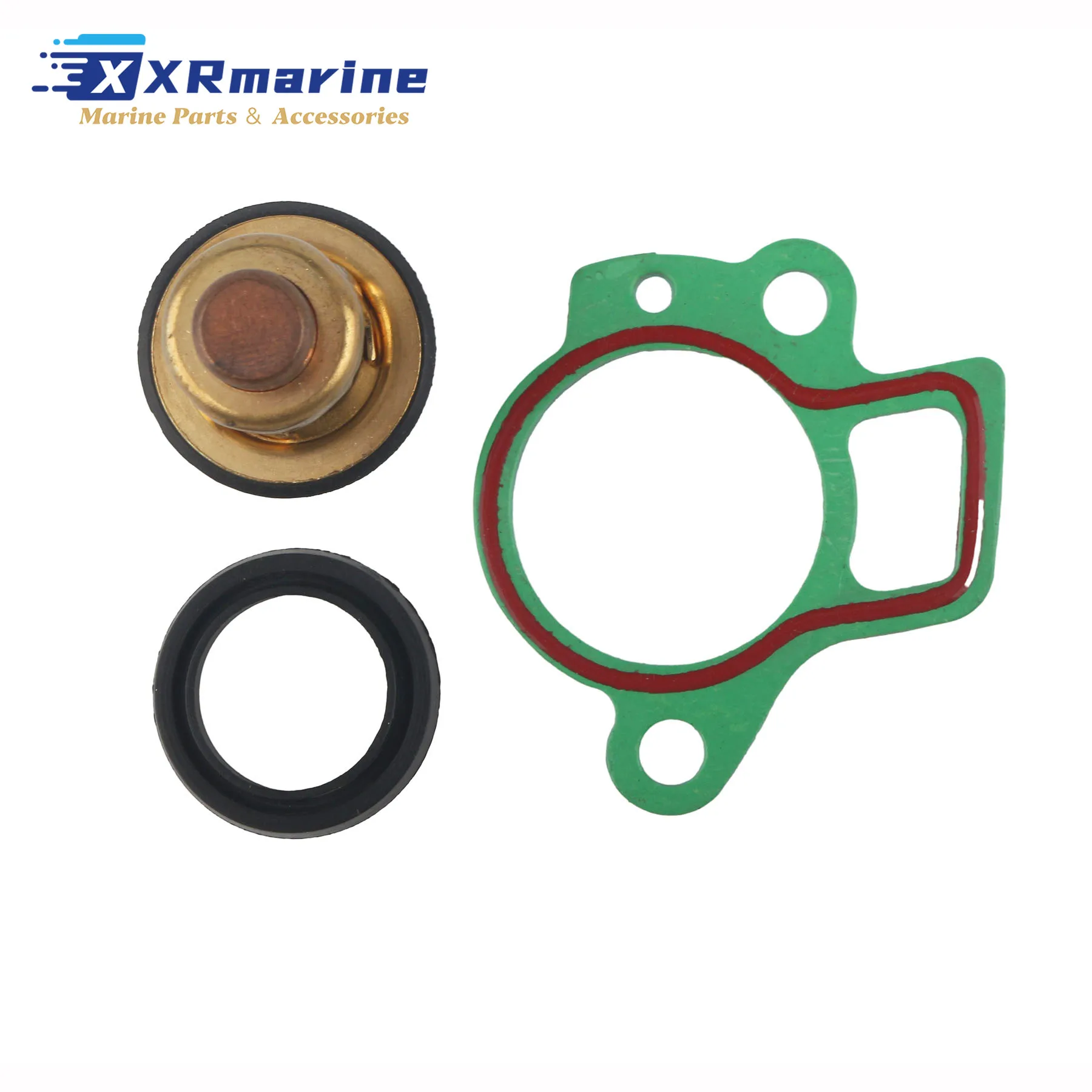 66M-12411 Thermostat and Gasket 140°F 60°C for Yamaha Outboard Motor 4 Stroke 66M-12411-00 6G8-12411-00 6AH-13411-00 18-3541
