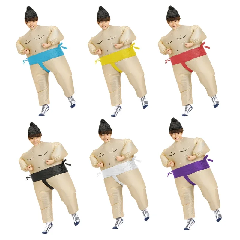 Halloween Sumo Inflatable Costume Mascot Costumes Carnival Party Cosplay Dress Fancy Purim Dress Up Clothing for Adult Kids