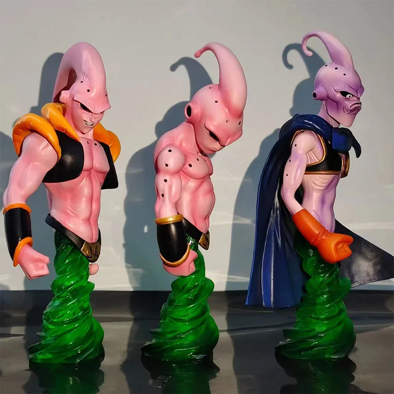 18cm Dragon Ball Z Figure Majin Buu Anime Figures Skinny Buu Gotenks Fusion Gk Figurine Pvc Toys Model Statue Collectible