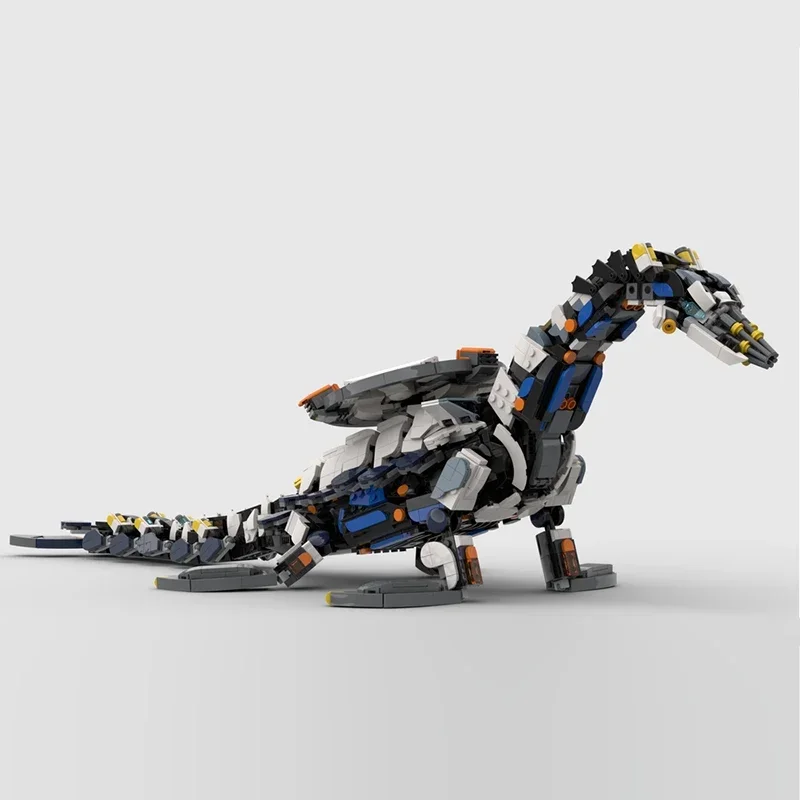 2398PCS MOC Horizon Dawned Game Series Building Block Assembly (Tide Ripper/Tide Breaker) Game Brick Toy Holiday Gift