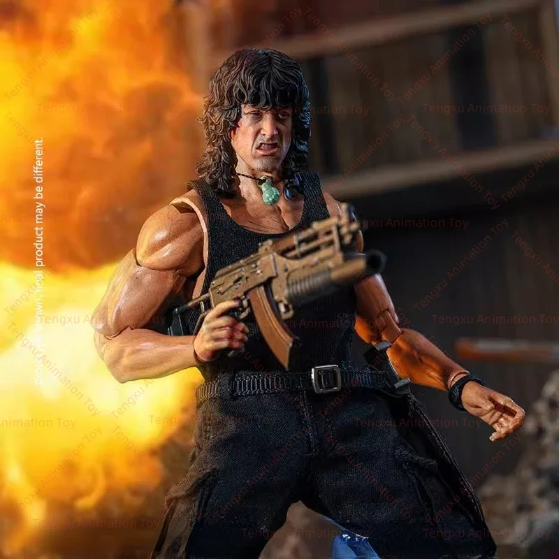 In Stock EXQUISITE SUPER First Blood 3 Rambo Action Figure Collection Gift