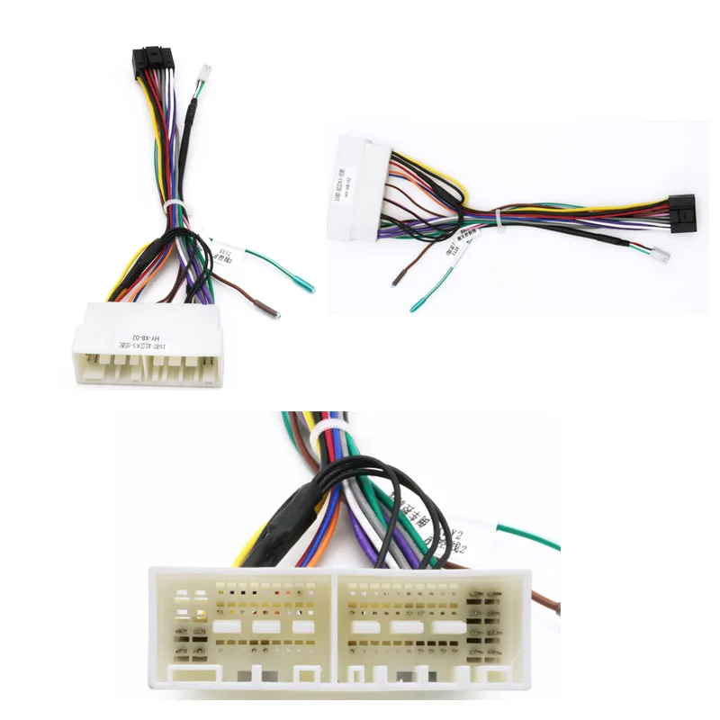 Car radio For  KIA Carens IX35 K2/K3/K4/K5 /fcrte/Sportage 16PIN Wiring Harness Plug Power Cable Android