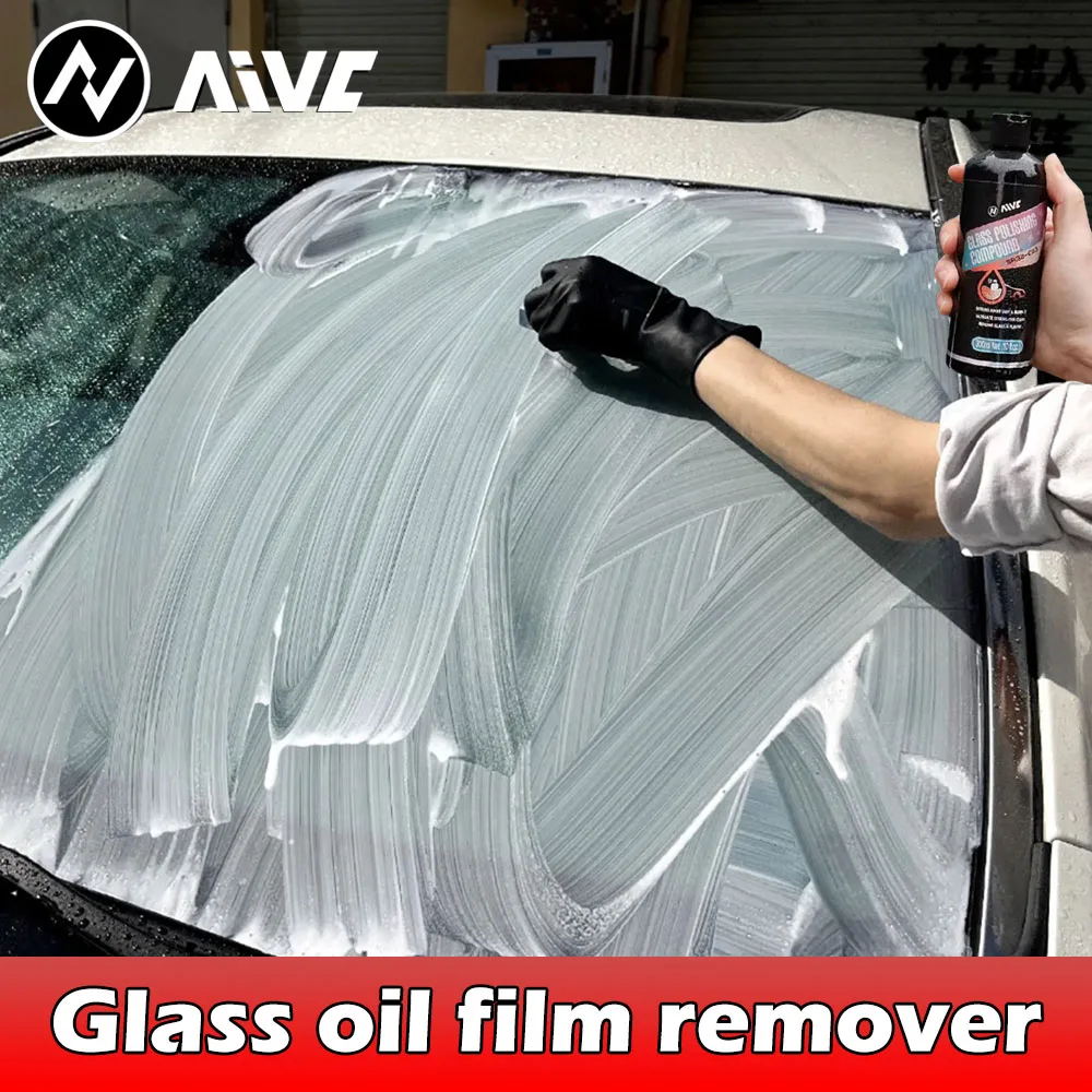 AIVC Car Glass Film Remover Windshield Cleaner Glass Film Coating Glass Hydrophobicity Auto Windshield Car Detailing Tools