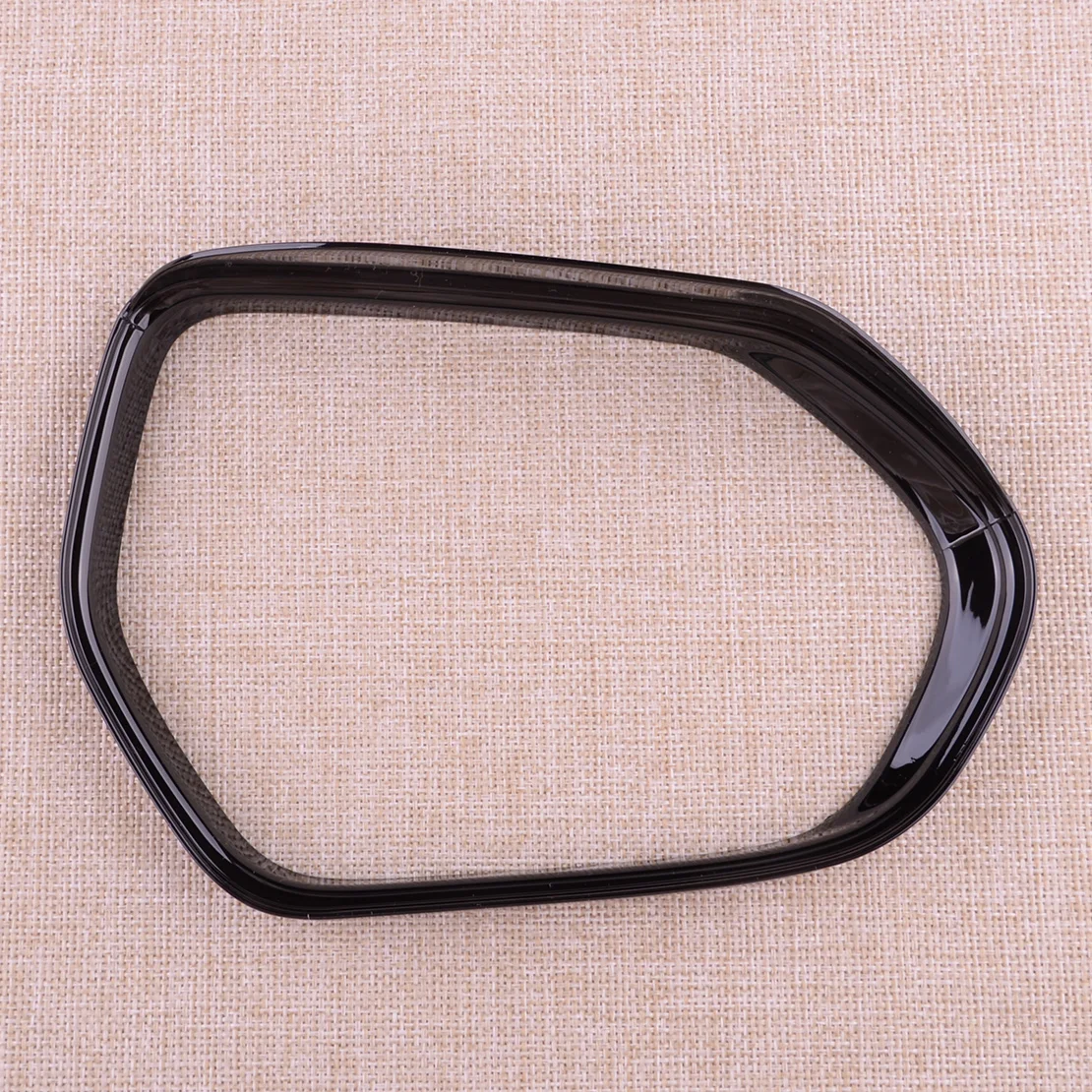 1 زوج مرآة الرؤية الخلفية المطر الحرس الحاجب غطاء الكسوة ABS البلاستيك صالح لتويوتا كامري 2018 2019 2020 2021 2022 2023 أسود لامع #2