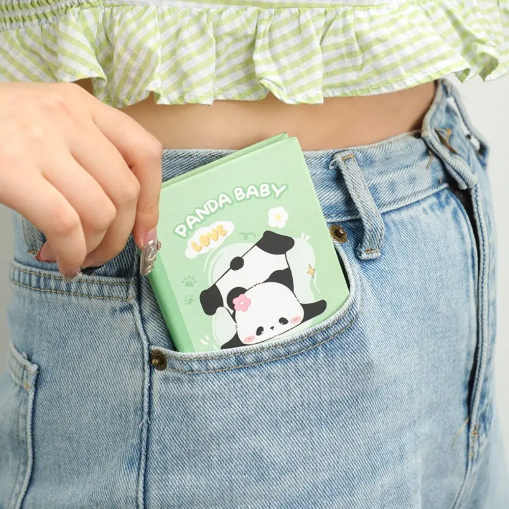 A7 Pocket Type Mini Notebook Panda Pattern Writing Book Portable Notepad Office Bookkeeping