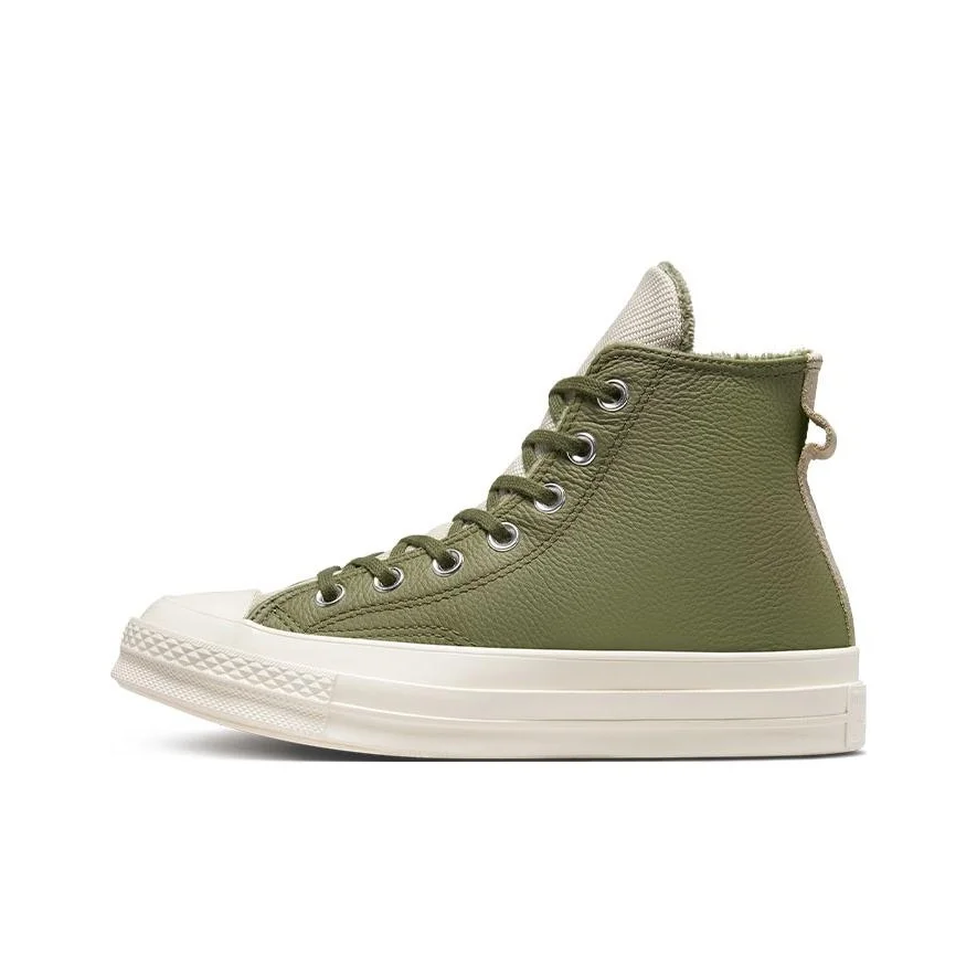 Converse Chuck Taylor All Star Abrasion Resistant Thermal High top Canvas Shoes Unisex Green A01333C