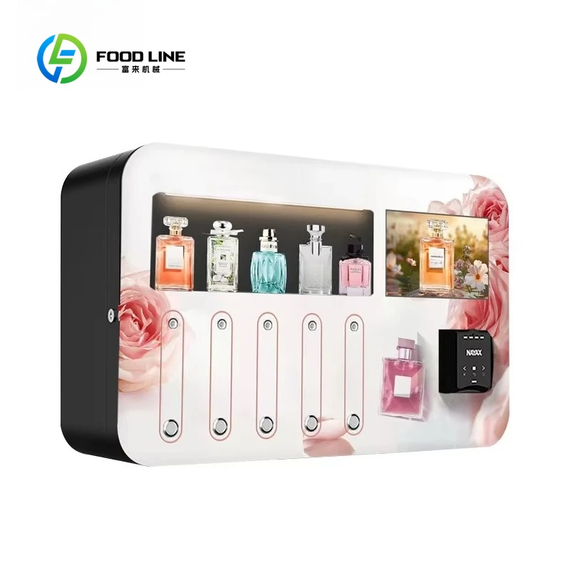

Hot Sale Customized Unmanned Vertical Perfume Vending Machine Touch Screen Automatic Spray Self-Serving For Public Business