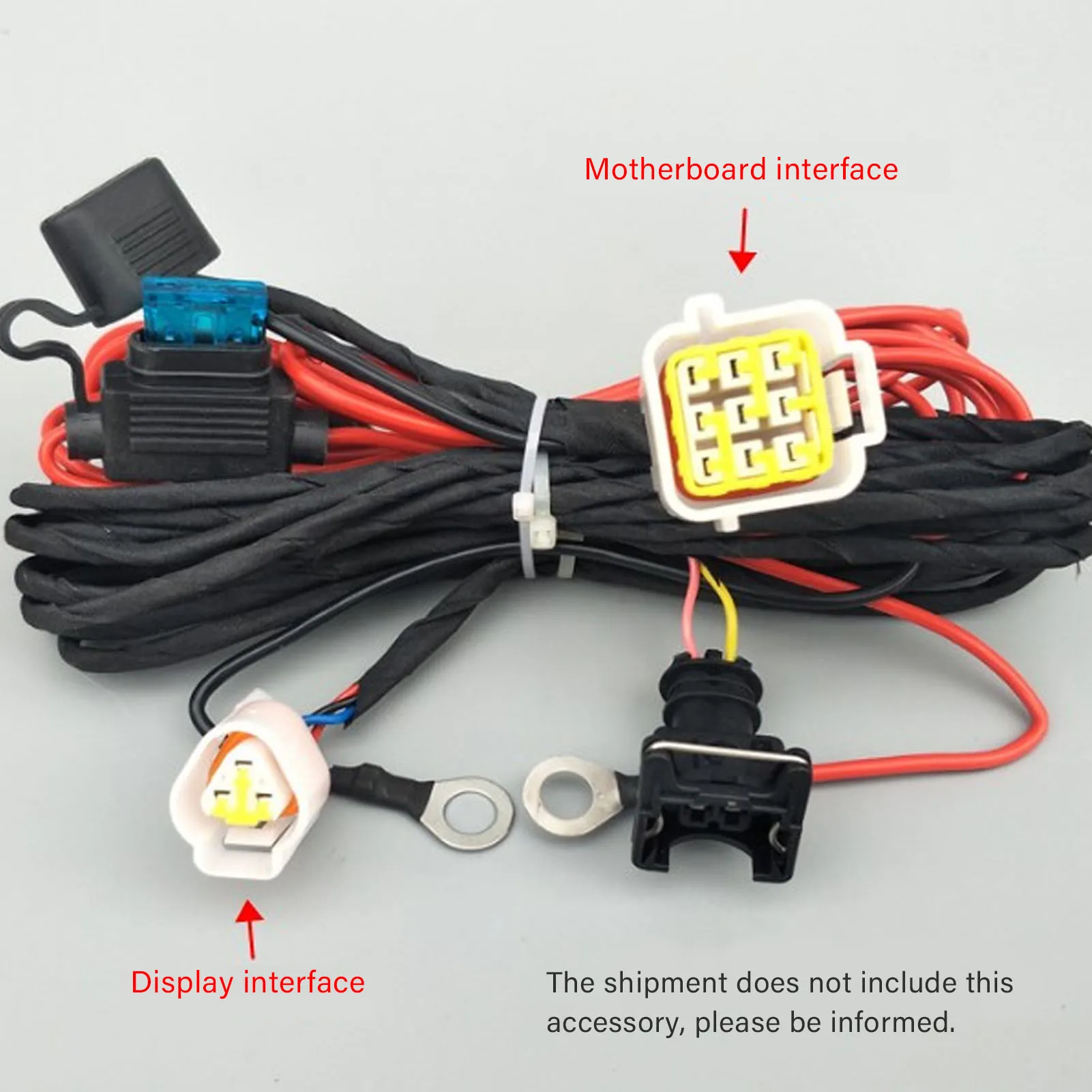 Płyta sterująca nagrzewnicy postojowej 5kW 7-przewodowa z pilotem LCD, uniwersalna płyta główna nagrzewnicy samochodowej, stabilna wydajność, zamiennik.