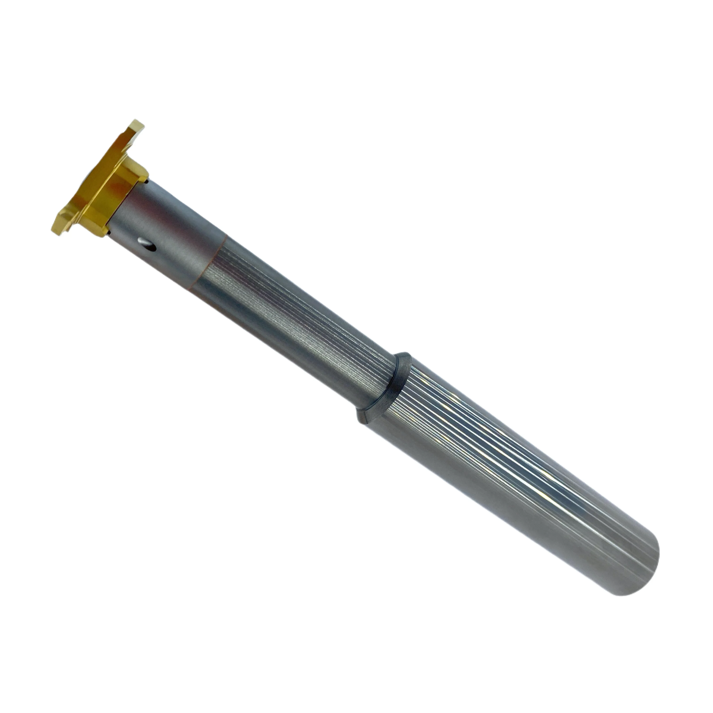High Rigidity Grooving Tool Holder with Triangular Inserts Multi-Size Small Hole Design HRC42 for CNC Lathe Machining Box