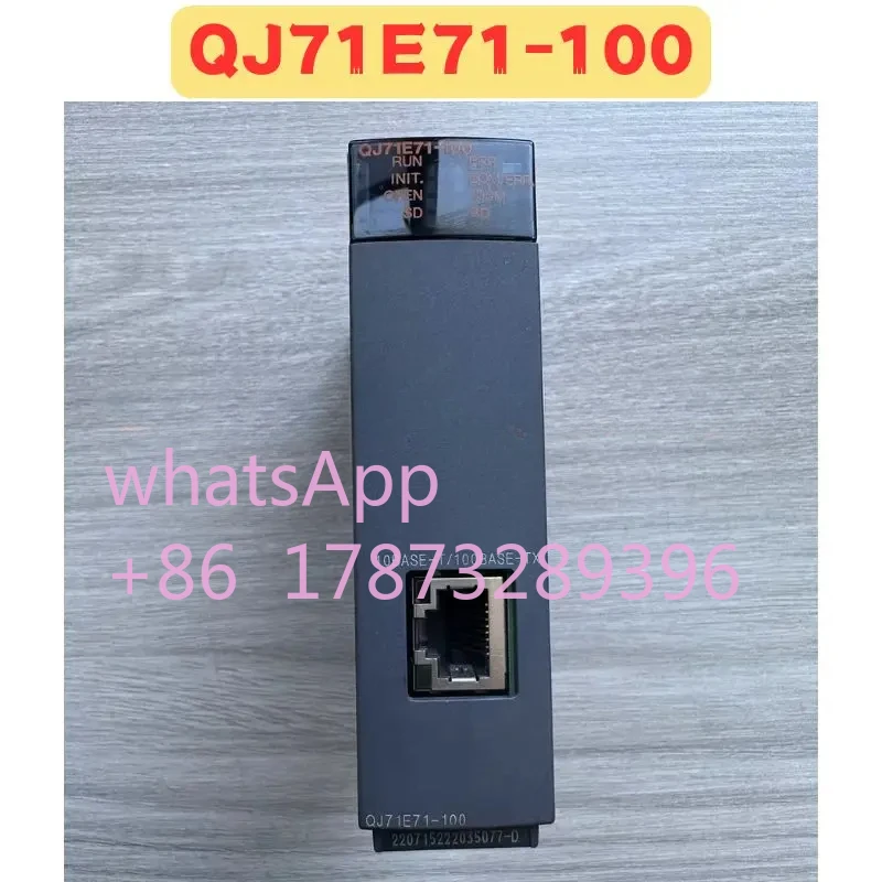 Used Module QJ71E71-100 QJ71E71 100 Normal Function Tested OK