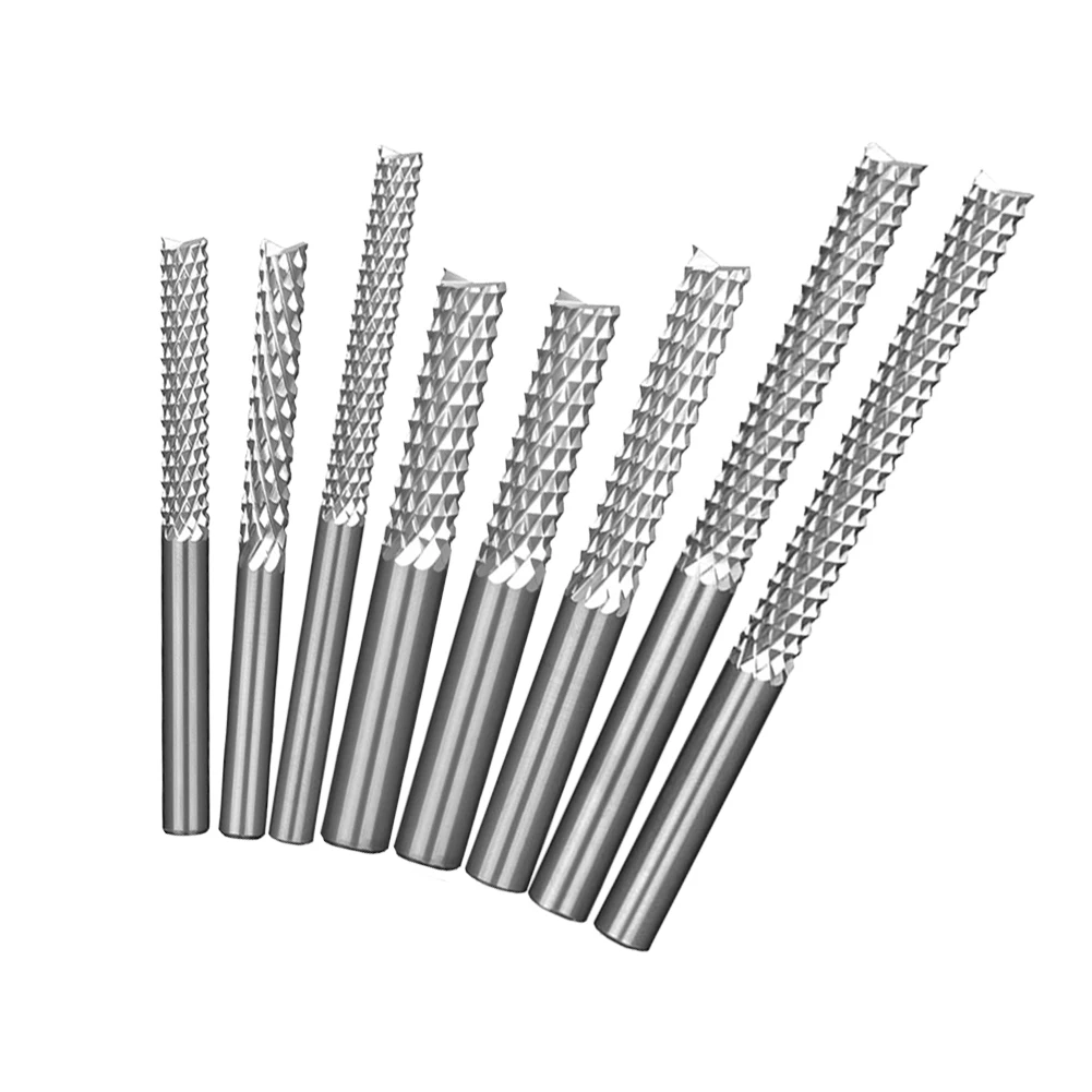 

Carbide CNC Bits CNC Router Bits CNC Machining Compatible With CNC Machinery Easy Cutting Long-lasting Performance