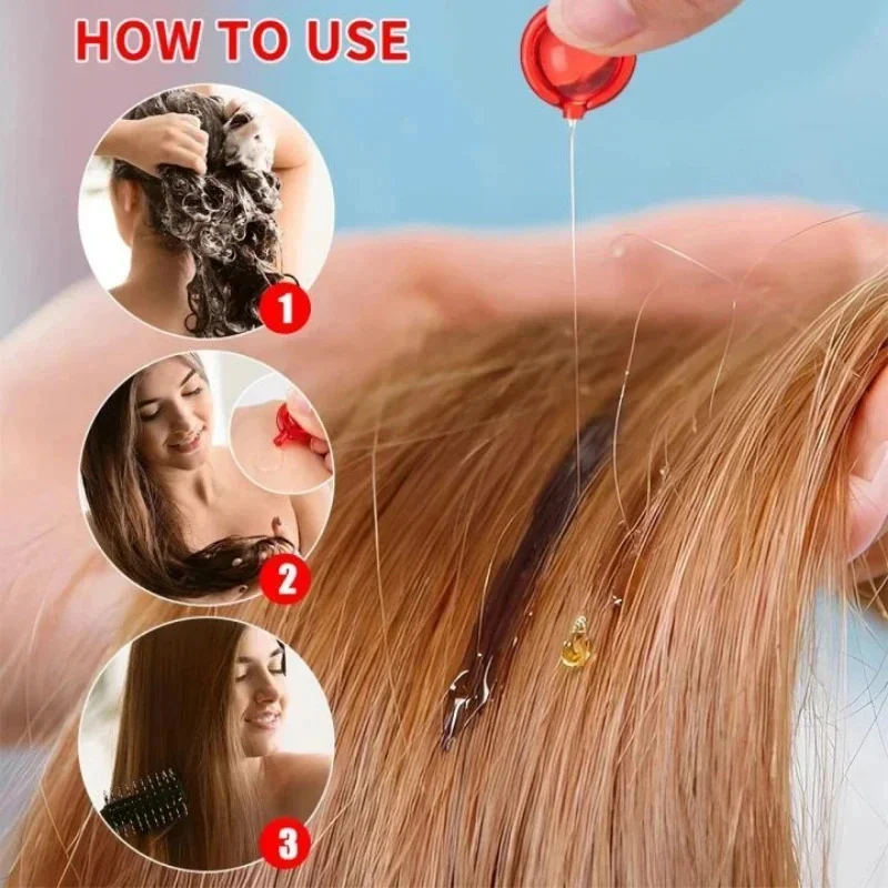 كبسولة فيتامين الشعر زيت الكيراتين استعادة سريعة لينة ناعمة لامعة العناية بالشعر تغذي إصلاح الشعر التالف العلاج الرعاية 30 قطعة