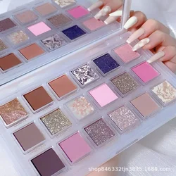 18 ColorEyeshadow Pallete Matte Shimmer Eyeshadow Waterproof Long-lasting Makeup Eyeshadow palette Cosmetics