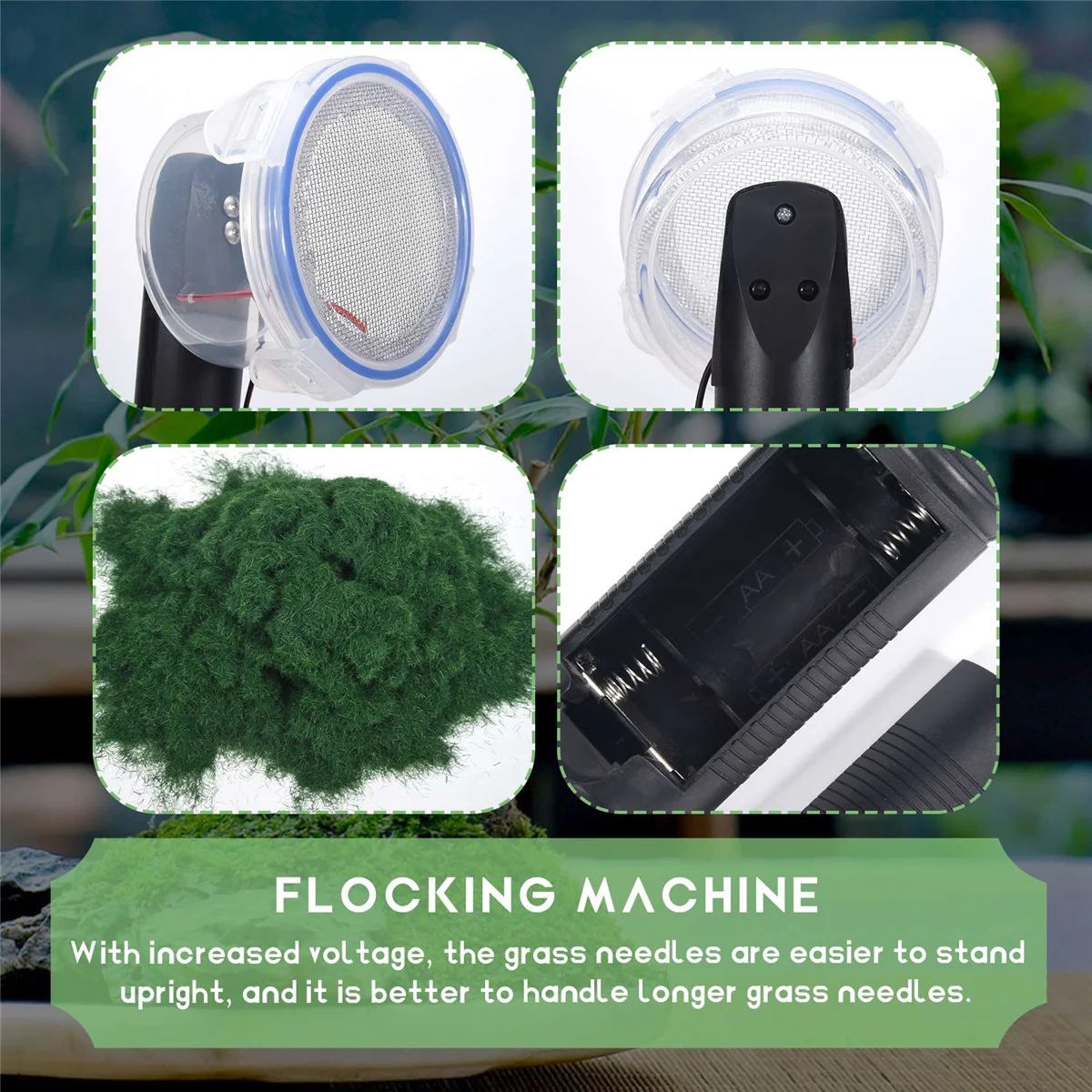 BVBV نموذج منظر طبيعي مصغر المواد يتدفقون قضيب العشب الثابت النمذجة هواية الملحقات الحرفية