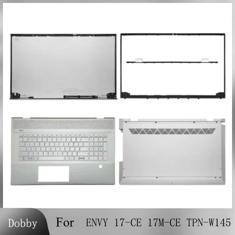 

New For ENVY 17-CE 17M-CE TPN-W145 17.3 Inch Laptop LCD Back Cover Front Bezel Palmrest Bottom Base Case Keyboard L57592-001
