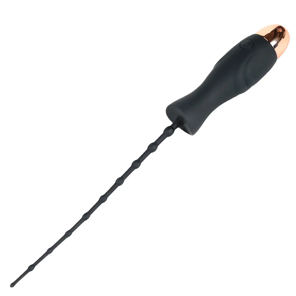 10 Speeds Urethral Catheter Vibrator Horse Eye Stimulator Masturbator Adult Sex Toys For Men Gay Penis Plug Insert Sound Dilator