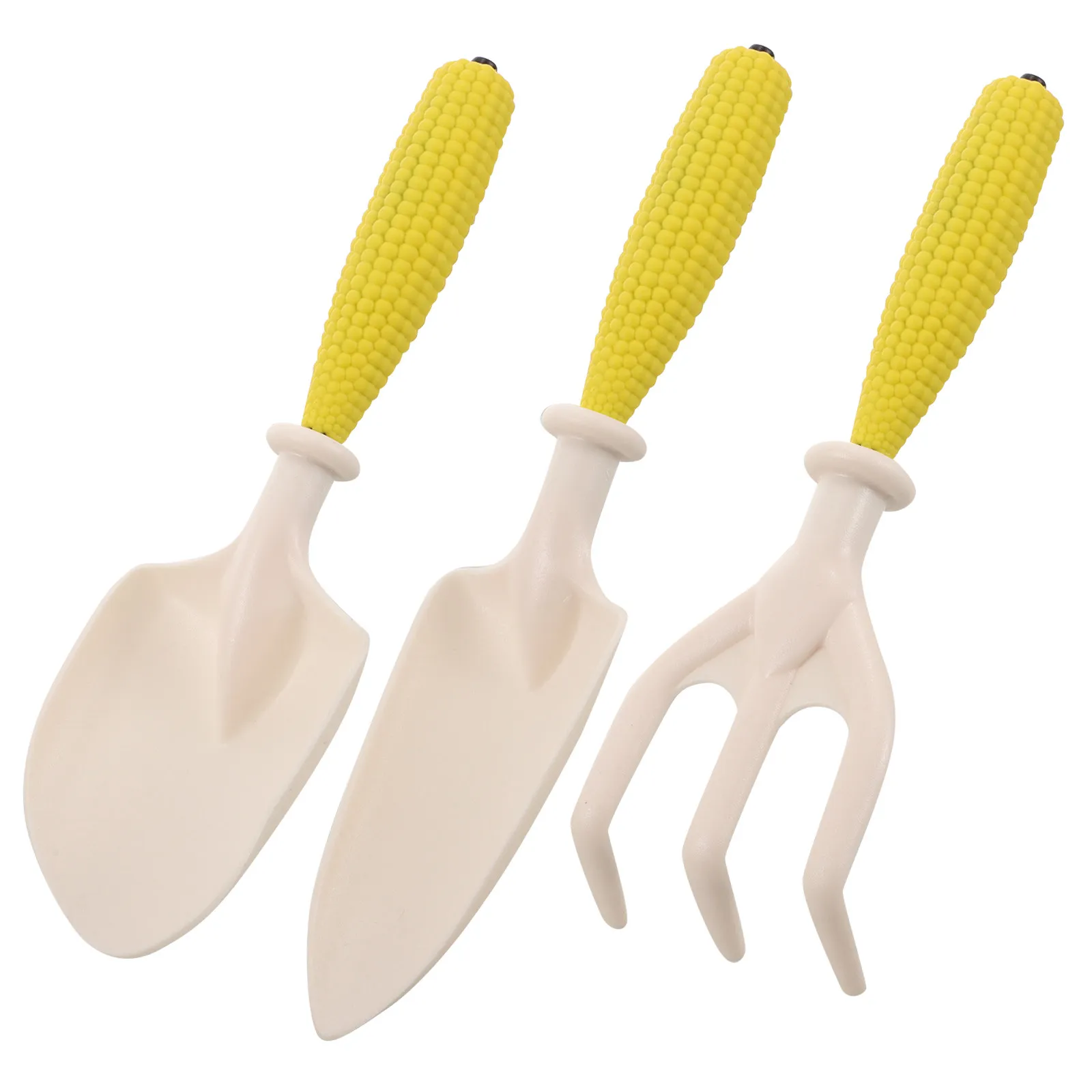 Garden Hand Trowel And Shovel Set - Small Rake Included Gardening Tools for Planting And Soil Digging Essential Garden Supplies