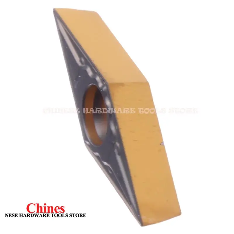 مقاومة عالية للتآكل VBMT160404-GM SP3200 إدراج تحول فولاذي: تصميم مشقوق بلونين لأداء القطع الأمثل