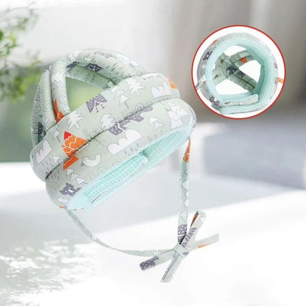 

Anti-collision Baby Safety Helmet Comfortable Soft Toddler Protective Hat Anti-fall Pad Adjustable Head Protection Crash Cap